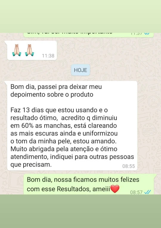 Depoimento cliente Amazolé